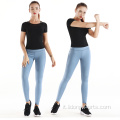Accetta leggings da yoga sportivo personalizzato per le donne fitness